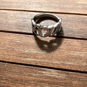 Retired Love James Avery Ring Sterling Silver